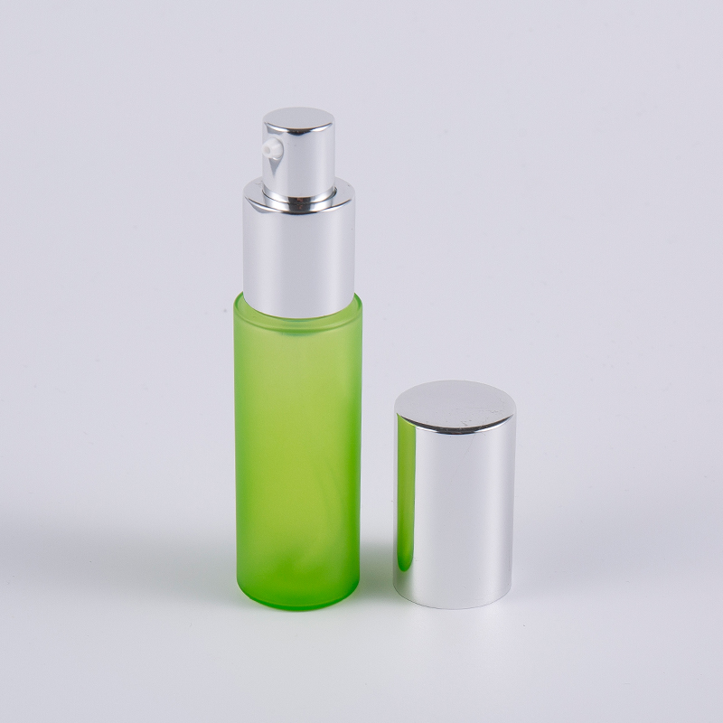 Green Frost 20ml 30ml PETG okrągła grubościenna butelka na balsam z pompką Green Frost 20ml 30ml PETG okrągła grubościenna butelka na balsam z pompką