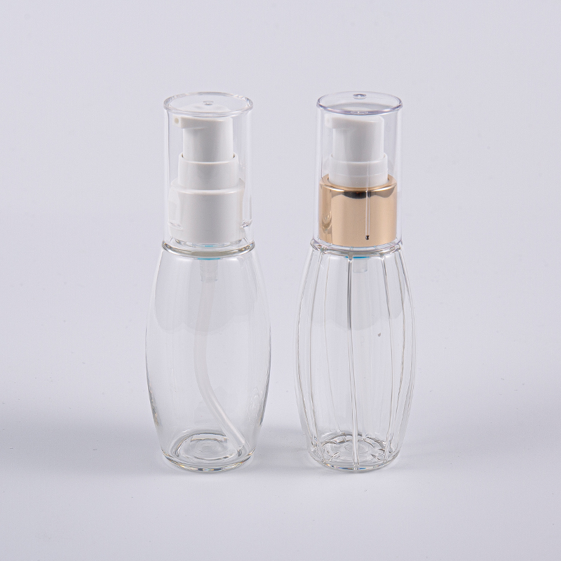 Do użytku w podróży Butelka PETG o pojemności 50 ml w kształcie kuli z pompką Do użytku w podróży Butelka PETG o pojemności 50 ml w kształcie kuli z pompką