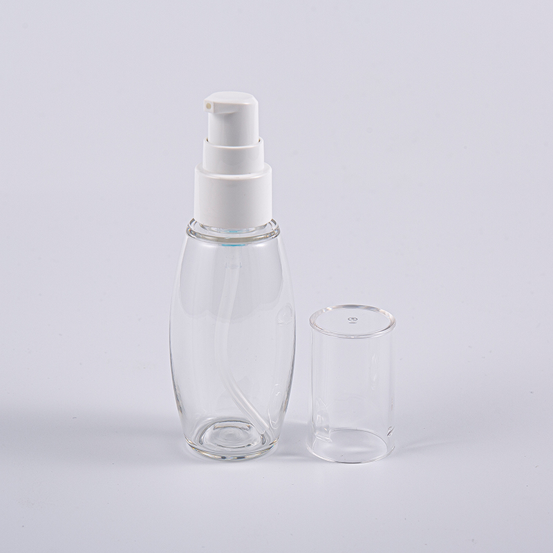 Do użytku w podróży Butelka PETG o pojemności 50 ml w kształcie kuli z pompką Do użytku w podróży Butelka PETG o pojemności 50 ml w kształcie kuli z pompką