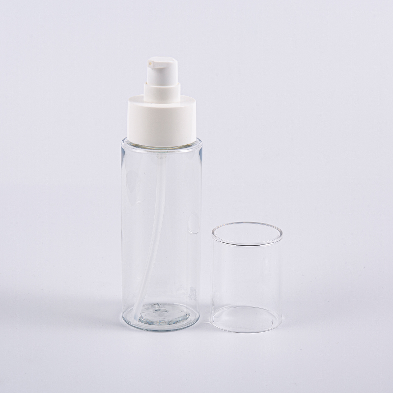 Okrągłe butelki z tonikiem do twarzy Frost PET o pojemności 100 ml