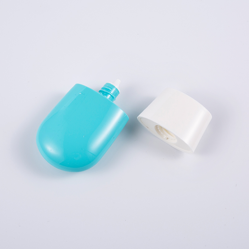Ekologiczna, niezbędna podróżna butelka z filtrem przeciwsłonecznym Premium o pojemności 30 ml i 50 ml, z niebieskiego PE Ekologiczna, niezbędna podróżna butelka z filtrem przeciwsłonecznym Premium o pojemności 30 ml i 50 ml, z niebieskiego PE