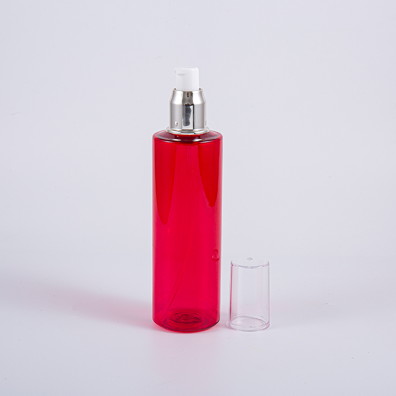 Okrągłe butelki PET na tonik do twarzy o pojemności 200 ml