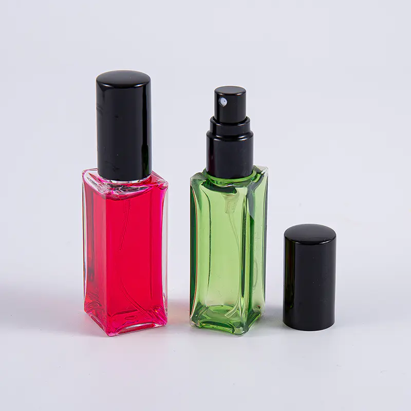 Tester 10 ml kwadratowa butelka upominkowa PETG na próbki
